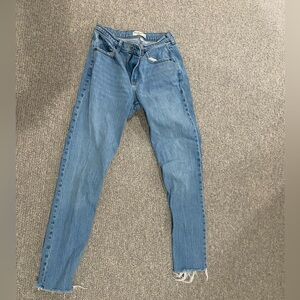 Abercrombie & Fitch Light Blue Straight Leg Jeans